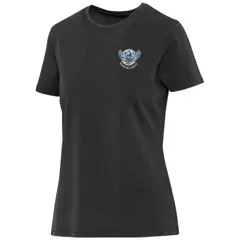 Bild på Nanaimo 160 g/m2 kortärmad tvättad T-shirt för dam