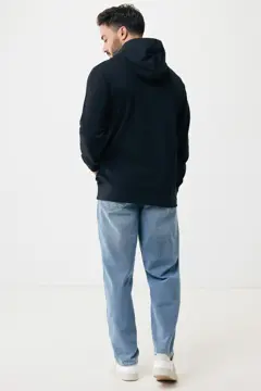 Bild på IQONIQ Yengo hoodie  i återvunnen bomull med sidofickor