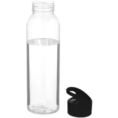 Bild på Flaska med transparent kropp, 650ml - Sky