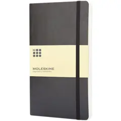 Bild på Moleskine Classic L anteckningsbok med mjukt omslag – linjerad