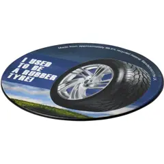 Bild på Brite-Mat® runt underlägg med däckmaterial