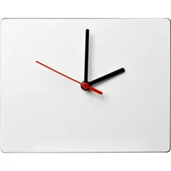 Bild på Väggklocka, rektangulär, återvunnet material - Brite-Clock®