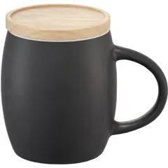 Bild på Hearth mugg med underlägg i trä