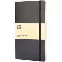 Bild på Moleskine Classic L anteckningsbok med mjukt omslag – rutat