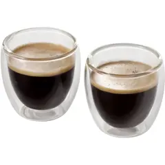 Bild på Espressoset i glas, 2 glas, 70ml - Boda 