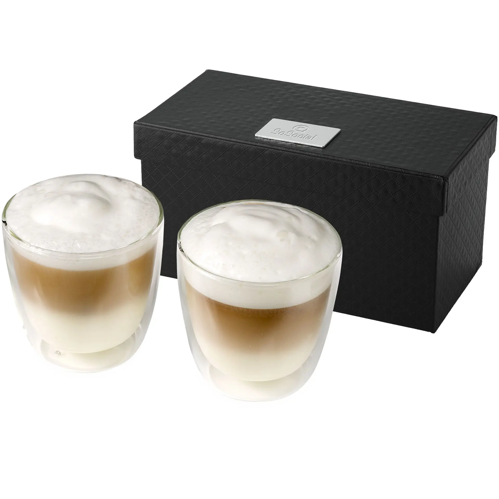 Bild på Kaffeset i glas, 2 delar, 200ml - Boda 