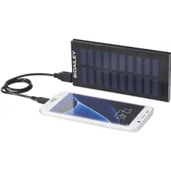 Bild på 8000 mAh soldriven powerbank, med ficklampa - Stellar 