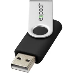 Bild på USB 16 GB, roterande 360 grader, aluminium - Rotate-basic 