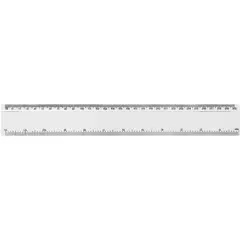 Bild på Plastlinjal, 30cm, GPPS-plast - Renzo 