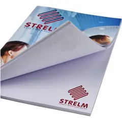 Bild på A5 anteckningsblock med skyddsomslag, 80g/m2, tre storlekar - Desk-Mate® 