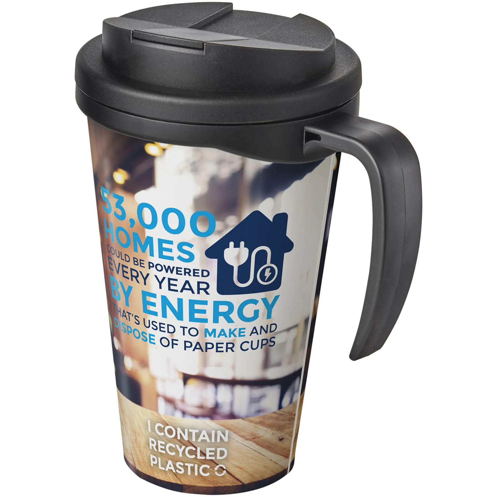 Bild på Brite-Americano® Grande 350 ml mugg med spillsäkert lock