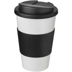 Bild på Americano® 350 ml mugg med grepp och spillsäkert lock