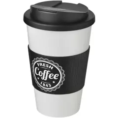 Bild på Americano® 350 ml mugg med grepp och spillsäkert lock