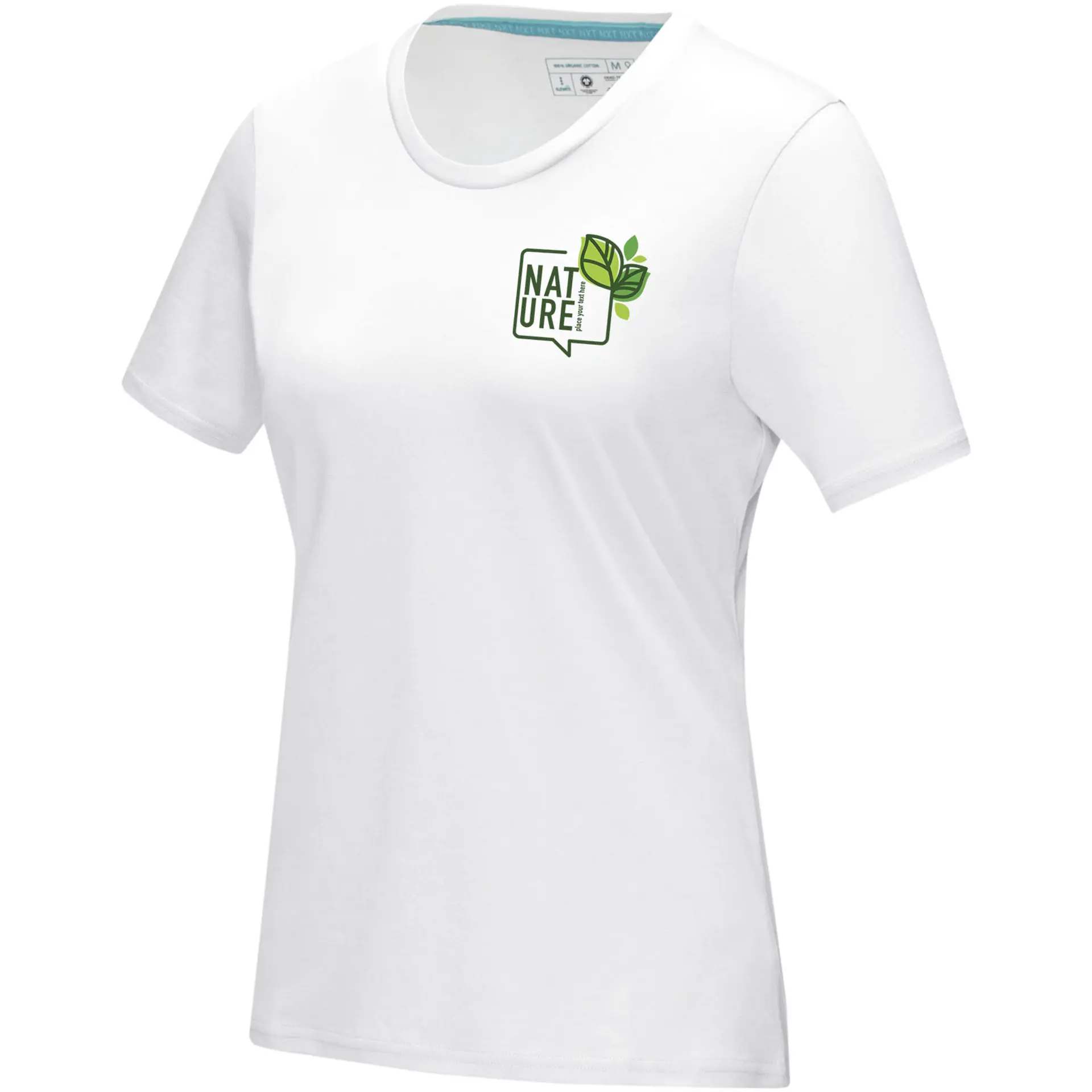 Bild på T-shirt, dam, ekologisk 160g/m2 - Azurite
