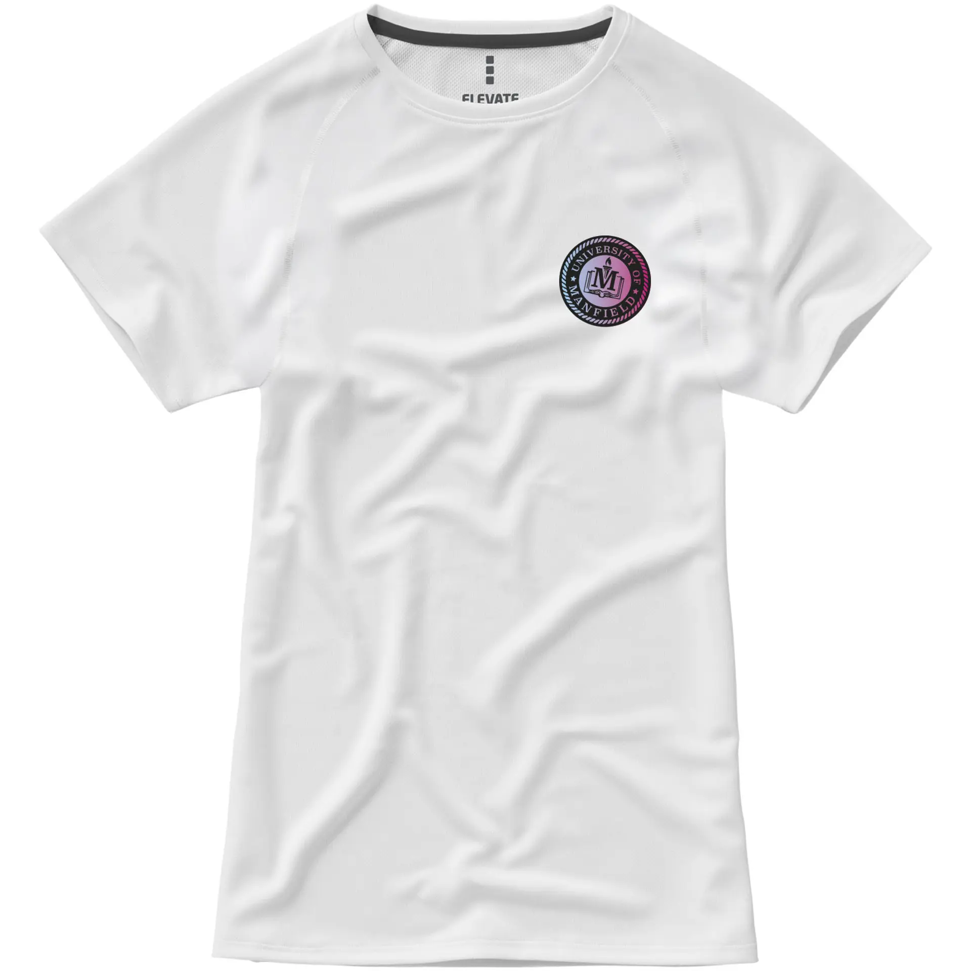 Bild på T-shirt funktion dam, 145g/m2, reflekterande detaljer - Niagara