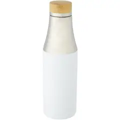 Bild på Hulan 540 ml vakuumisolerad kopparflaska i rostfritt stål med bambulock
