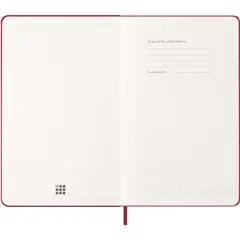 Bild på Moleskine inbunden 12-månaders veckoplanerare L
