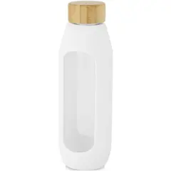 Bild på Tidan 600 ml flaska i borosilikatglas med silikongrepp