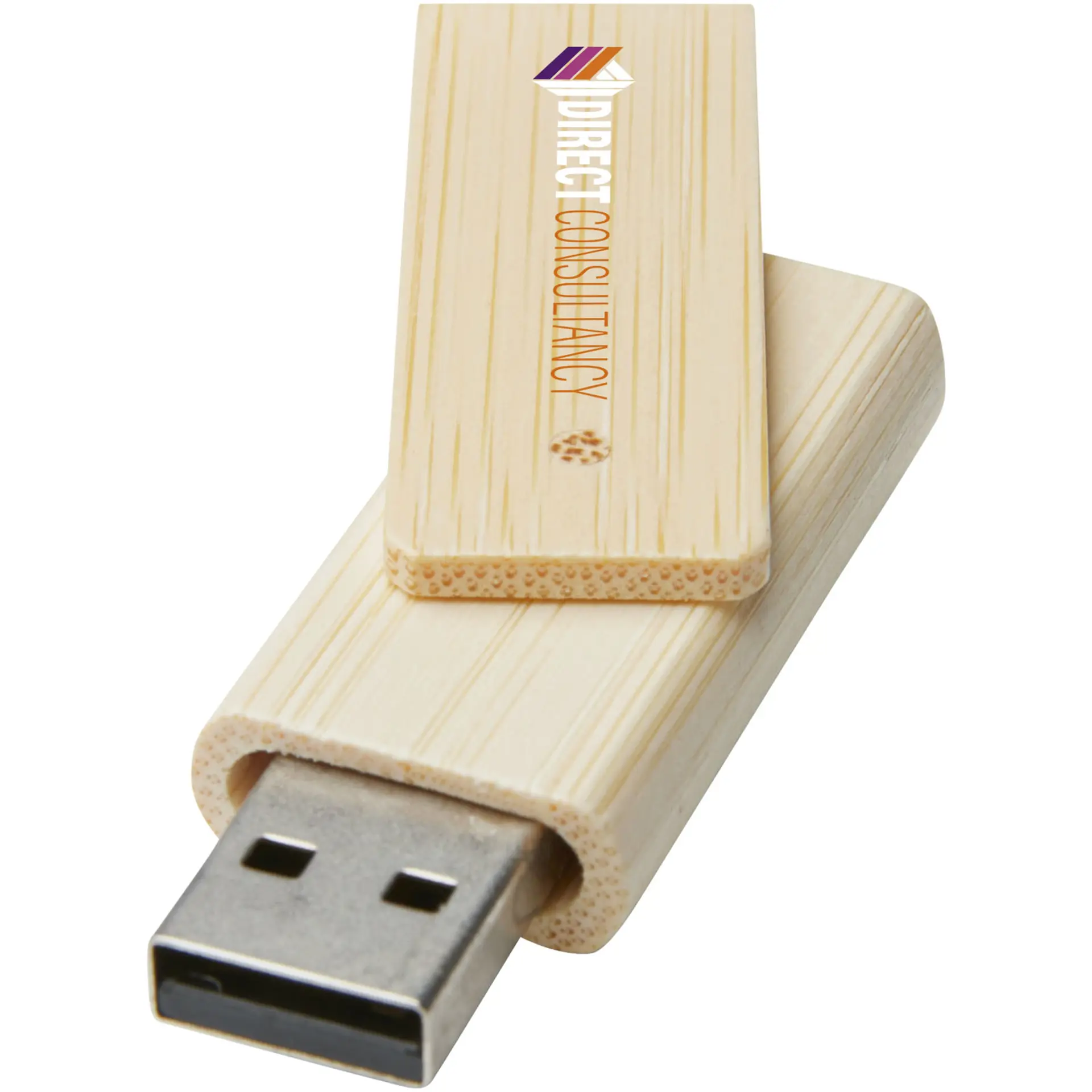 Bild på 16 GB USB, bambu - Rotate