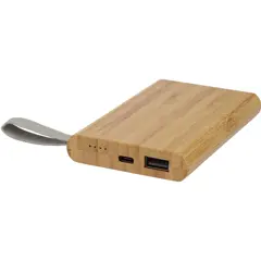 Bild på 5000 mAh powerbank bambu, återvunnen PET - Tulda 