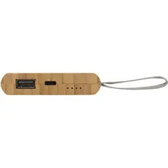 Bild på 5000 mAh powerbank bambu, återvunnen PET - Tulda 