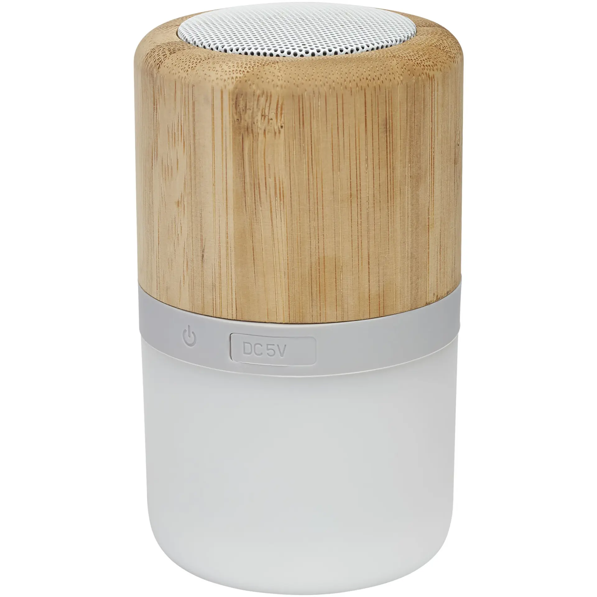 Bild på Bluetooth® högtalare i bambu, med ljus - Aurea Bild på Bluetooth® högtalare i bambu, med ljus - Aurea