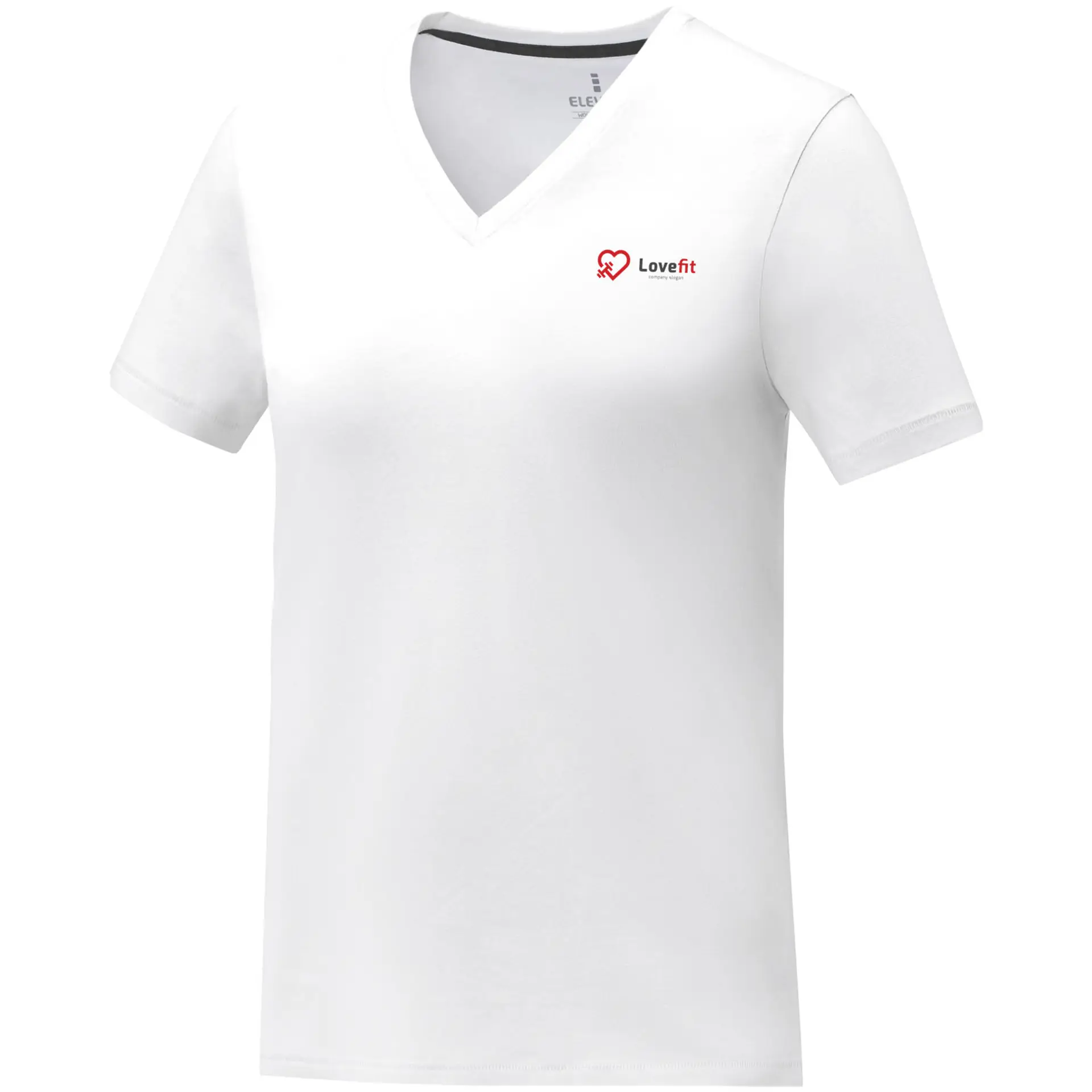 Bild på Somoto kortärmad V-ringad t-shirt till dam 