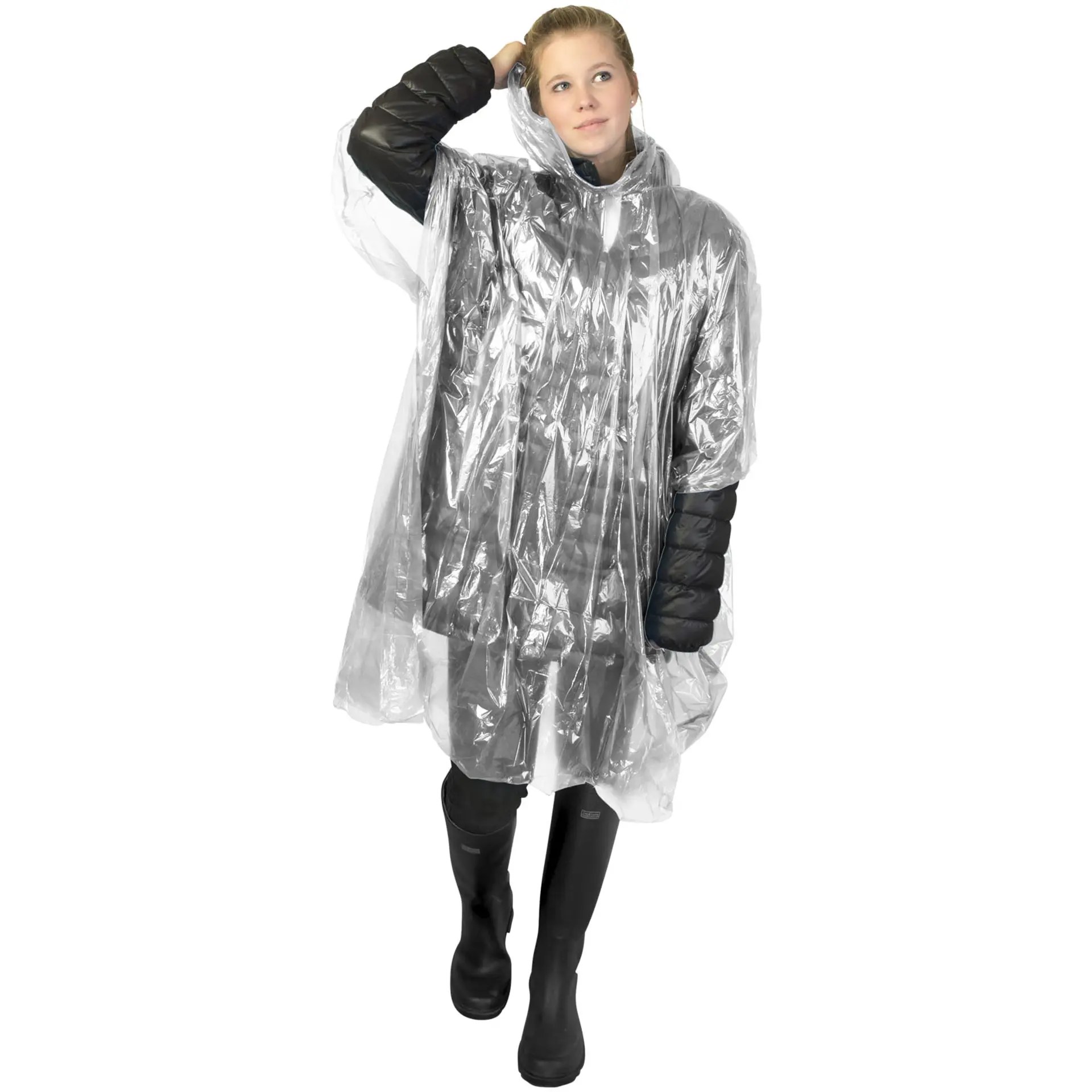 Regnponcho, GRS-certifierad, med huva - Mayan 