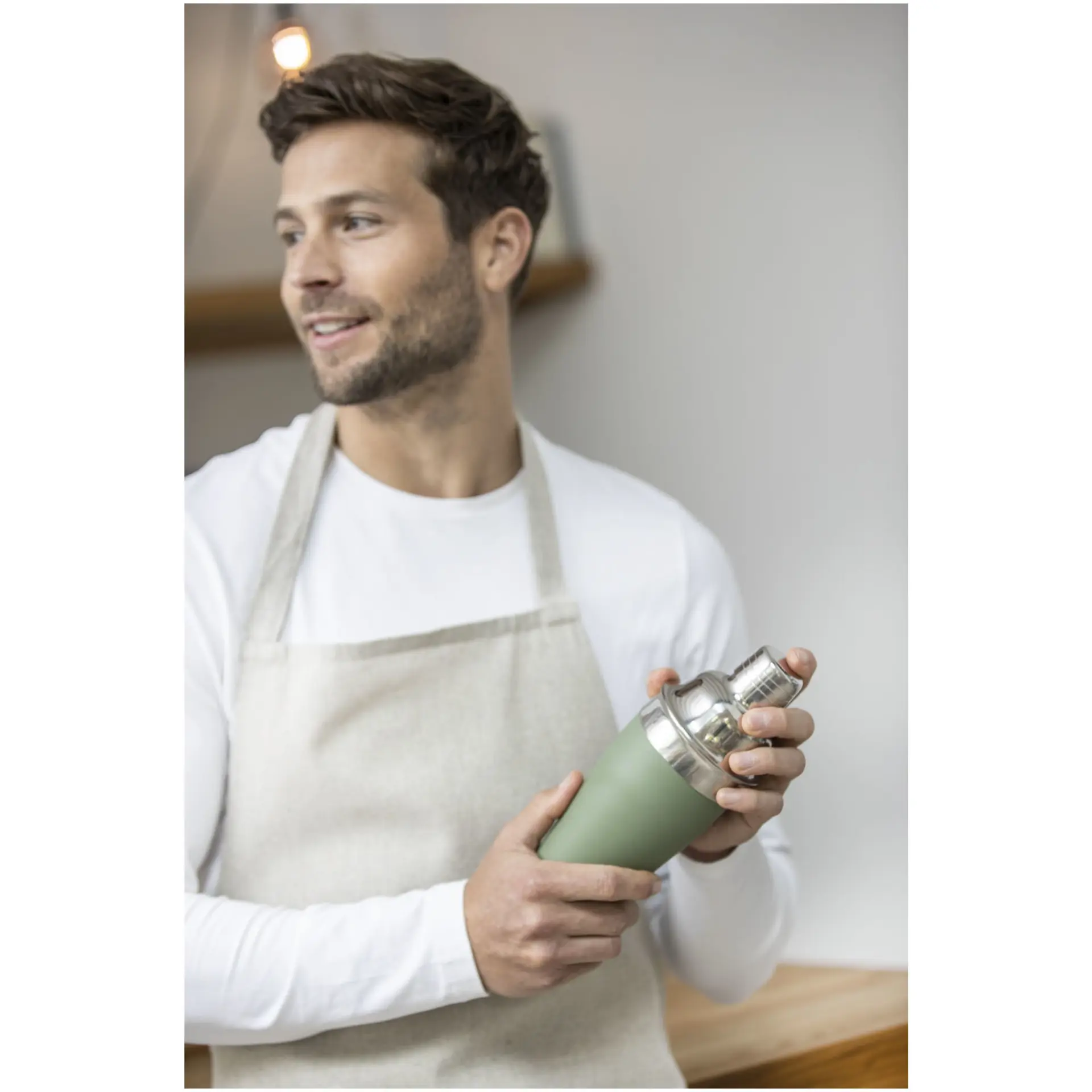 Bild på Gaudie cocktailshaker i återvunnet rostfritt stål