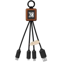Bild på SCX.design C19 lättanvänd kabel i trä