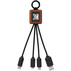Bild på SCX.design C19 lättanvänd kabel i trä
