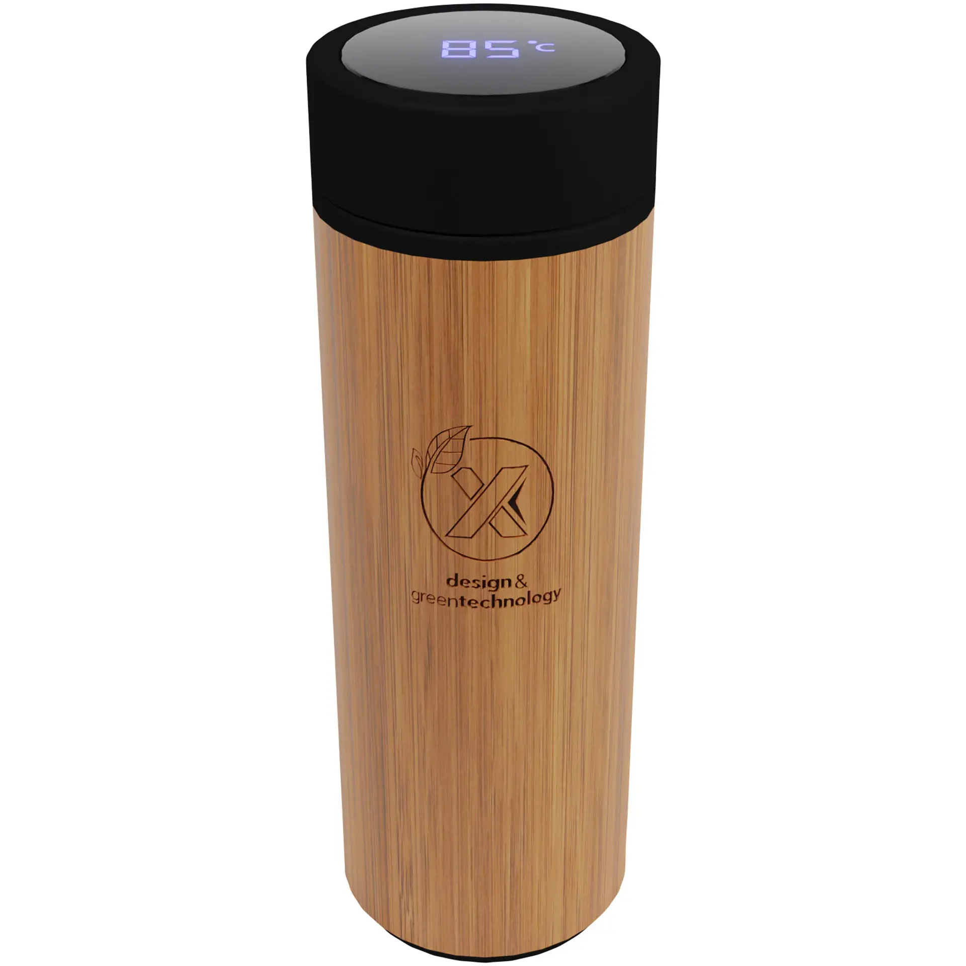 Bild på SCX.design D11 500 ml smart flaska i bambu