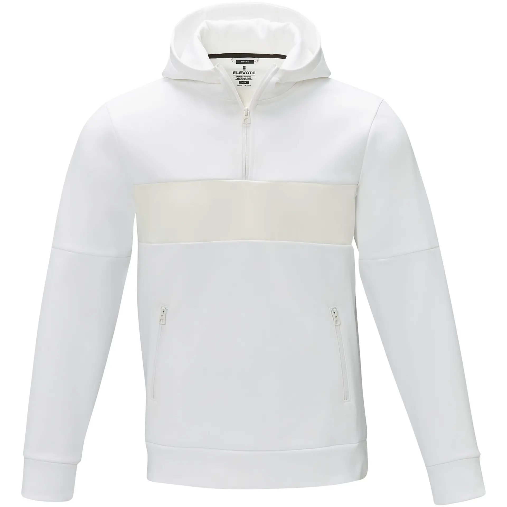 Bild på Hoodie herr, halv dragkedja, 350g/m2 - Sayan