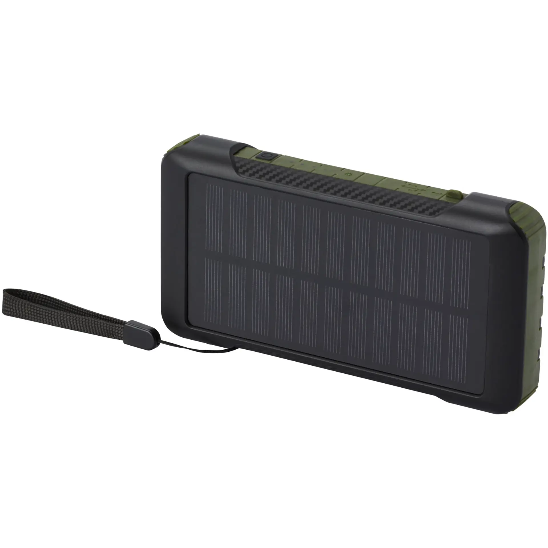 Bild på Soldy 10 000 mAh powerbank med soldynamo av RCS-återvunnen plast