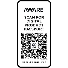 Bild på Keps av återvunnet material, 6 paneler - Opal Aware