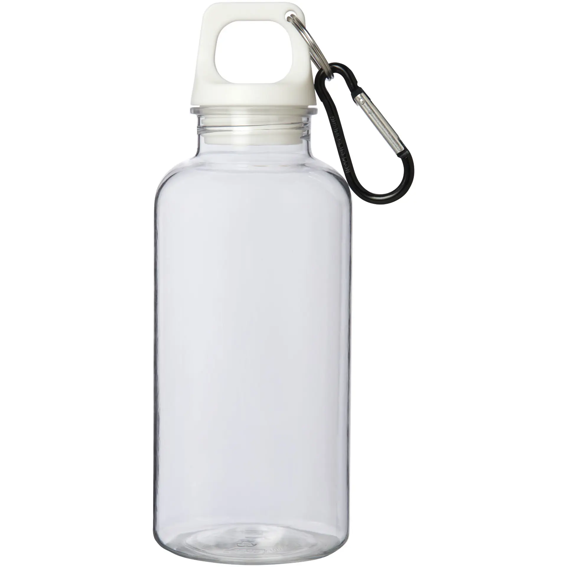 Bild på Oregon 400 ml vattenflaska av RCS-certifierad återvunnen plast med karbinhake