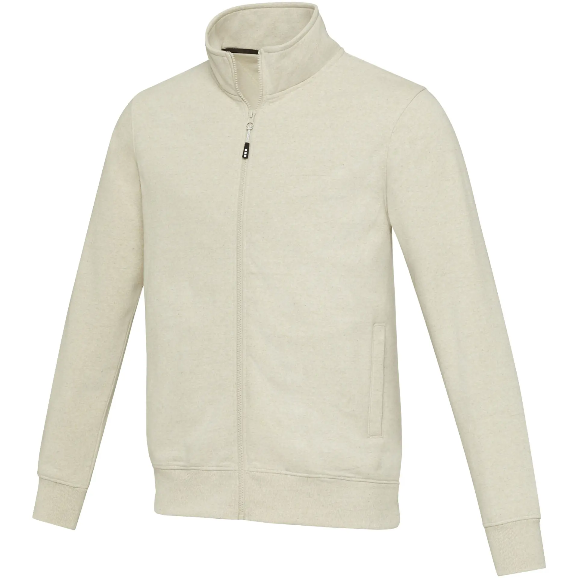 Tröja unisex, hel dragkedja, återvunnet material - Galena 