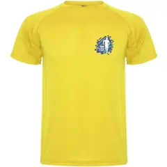 Bild på T-shirt herr, 100% polyester, UV-skydd - Montecarlo