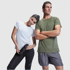 Bild på T-shirt herr, 100% polyester, UV-skydd - Montecarlo