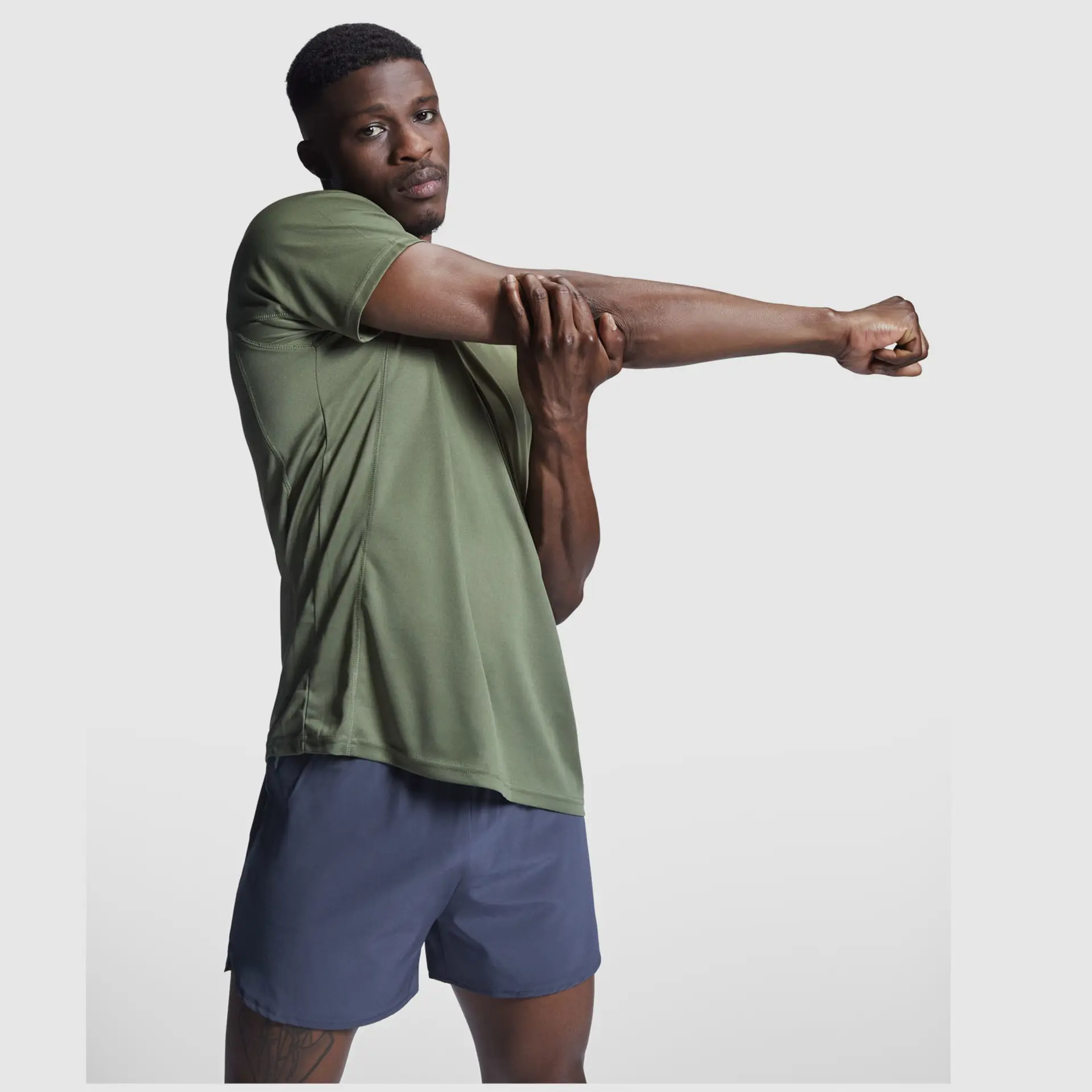 Bild på T-shirt herr, 100% polyester, UV-skydd - Montecarlo