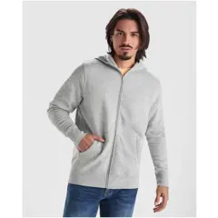 Bild på Hoodie unisex, hel dragkedja, 280g/m2 - Montblanc