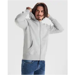 Bild på Hoodie unisex, hel dragkedja, 280g/m2 - Montblanc