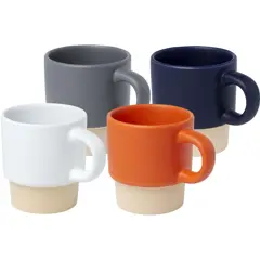 Bild på Espressokopp med botten av lera, stapelbar, 130 ml - Olympia