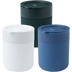 Bild på Java keramisk termos med silikonfolie och plastlock, 330 ml