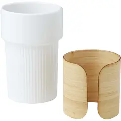 Bild på Fika 340 ml mugg med bambugrepp