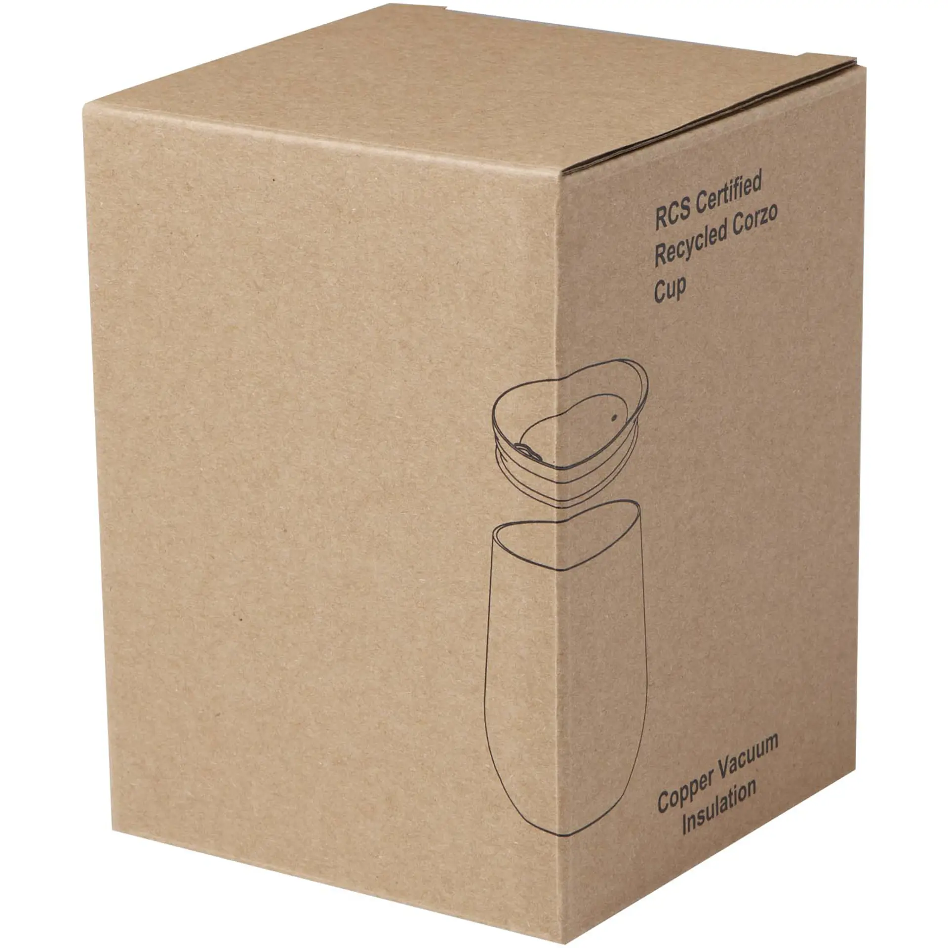 Bild på Corzo RCS-certifierad vakuumisolerad kopparmugg, 350 ml