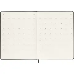 Bild på Moleskine inbunden 12-månaders veckoplanerare XL