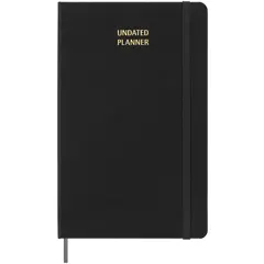 Bild på Moleskine inbunden ej daterad veckoplanerare, L