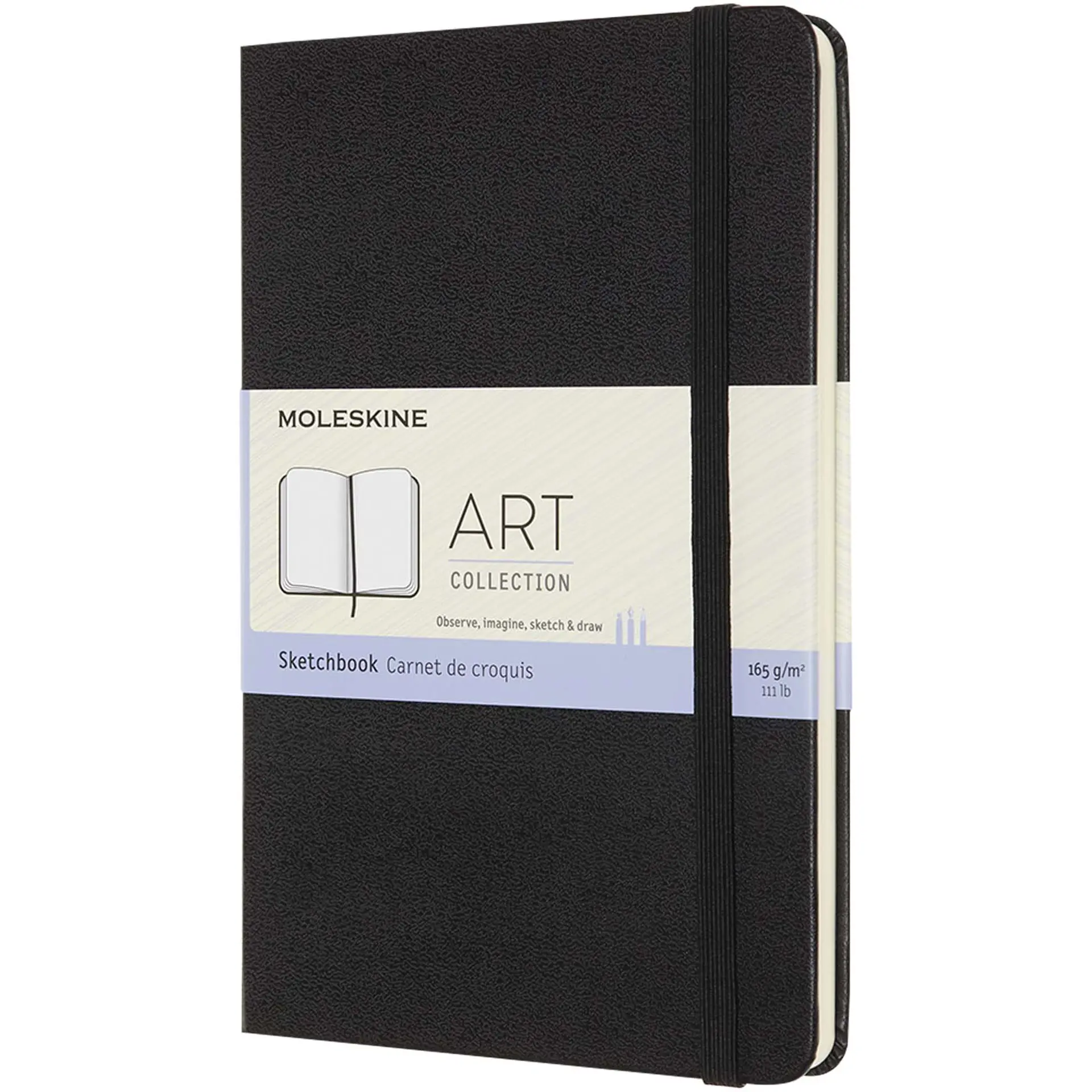 Bild på Moleskine medium skissbok för konst Bild på Moleskine medium skissbok för konst