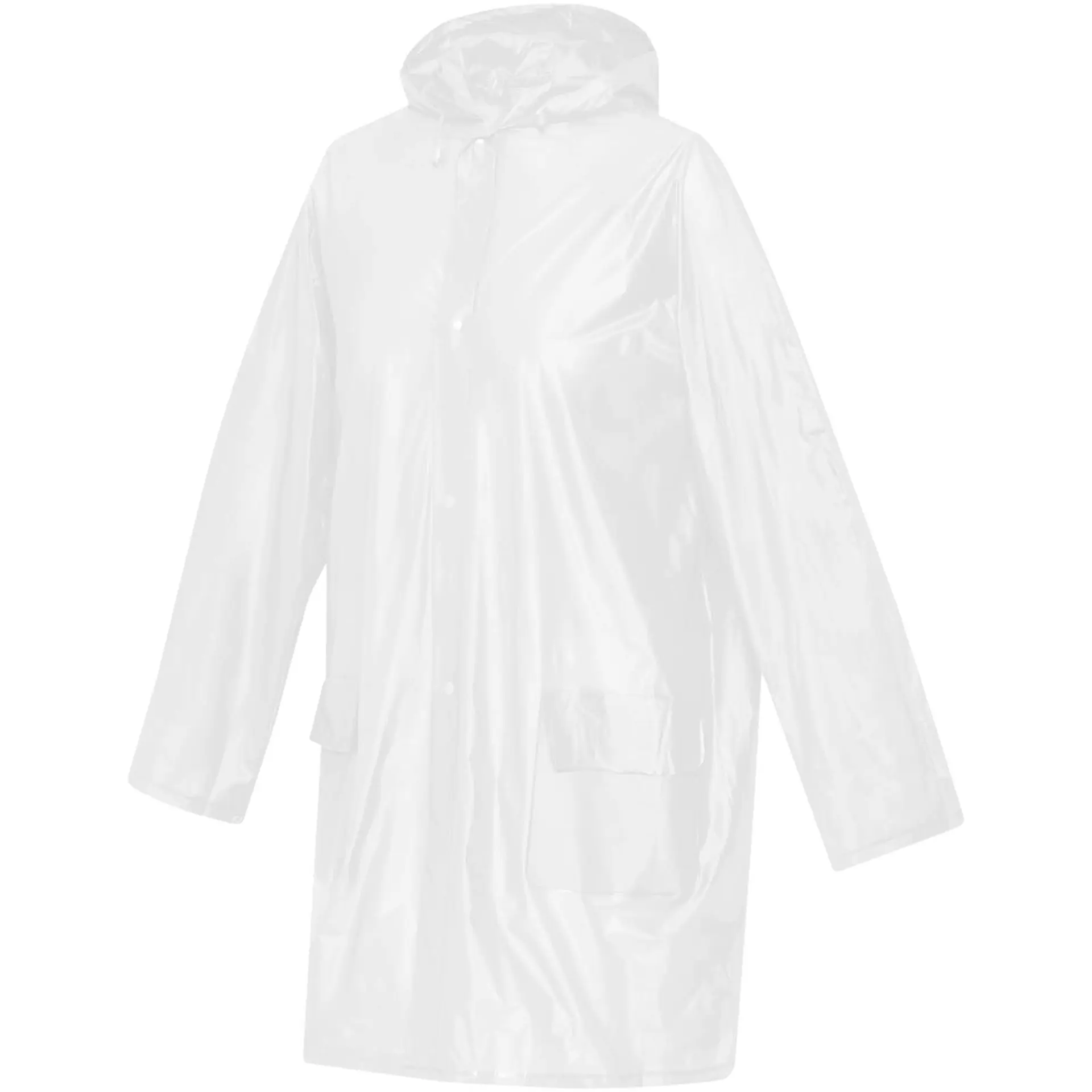 Bild på Regnkappa unisex, PVC, med huva - Ada Bild på Regnkappa unisex, PVC, med huva - Ada